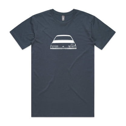 Holden LJ Torana t-shirt in Petrol with a white graphic of the GTR XU1 car