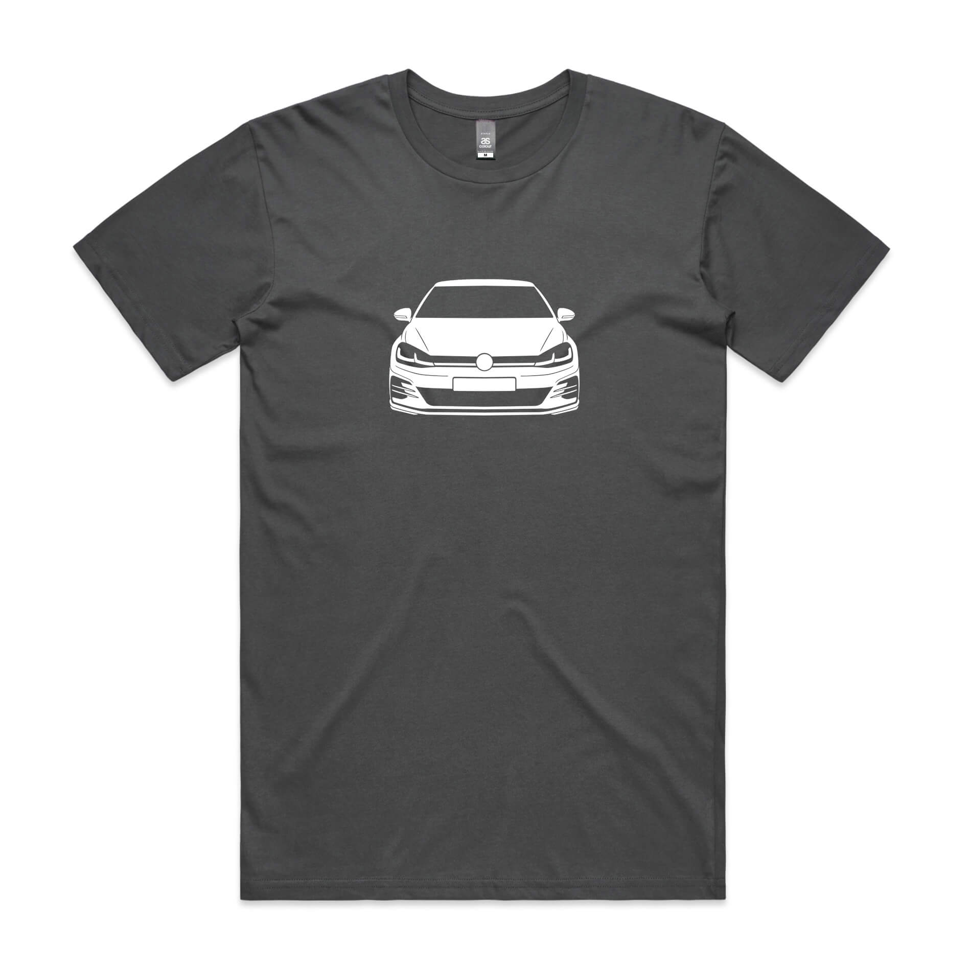 VW Golf GTi t-shirt in charcoal grey
