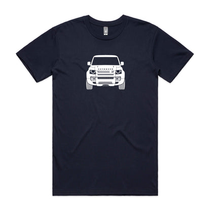 Navy Blue 2020 Land Rover Defender Print T-Shirt