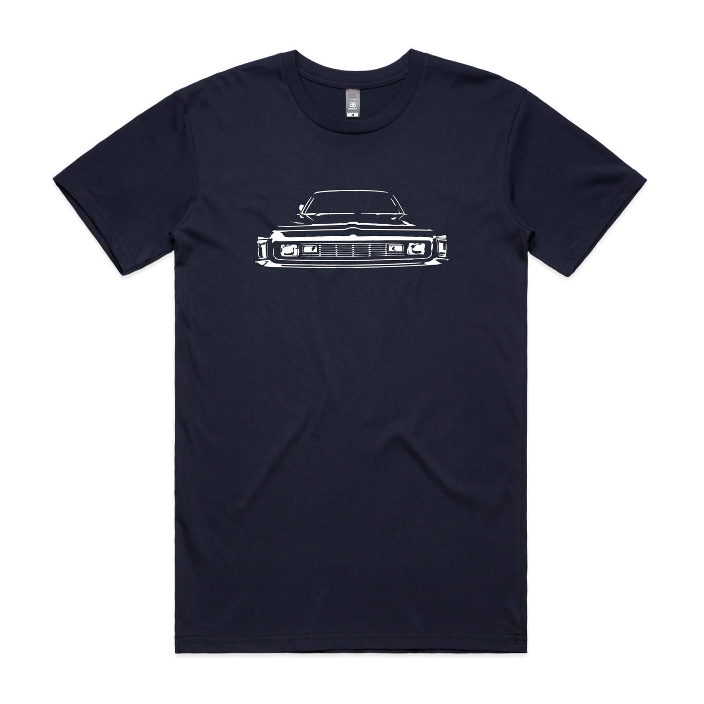 Chrysler Valiant VH Charger t-shirt in navy blue