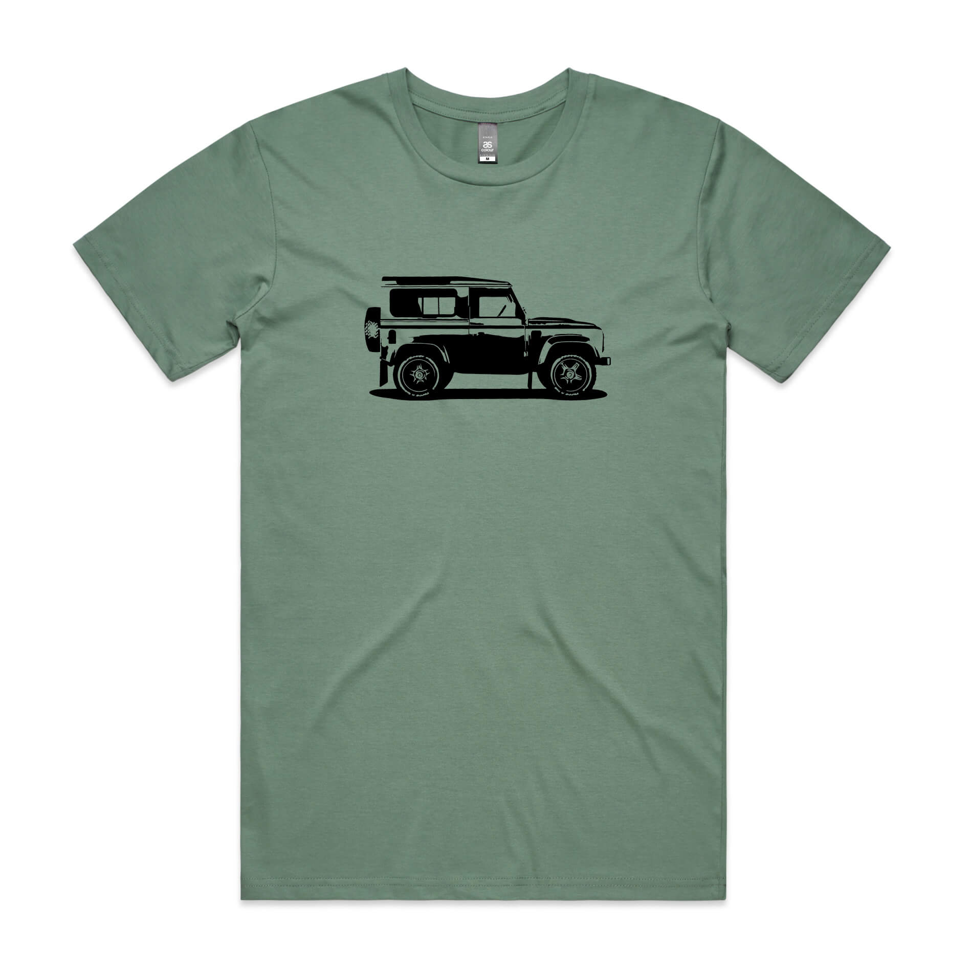 Land Rover Defender t-shirt in sage green
