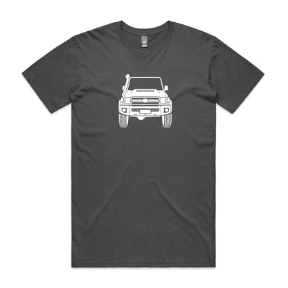 Toyota LandCruiser 70 t-shirt in charcoal grey