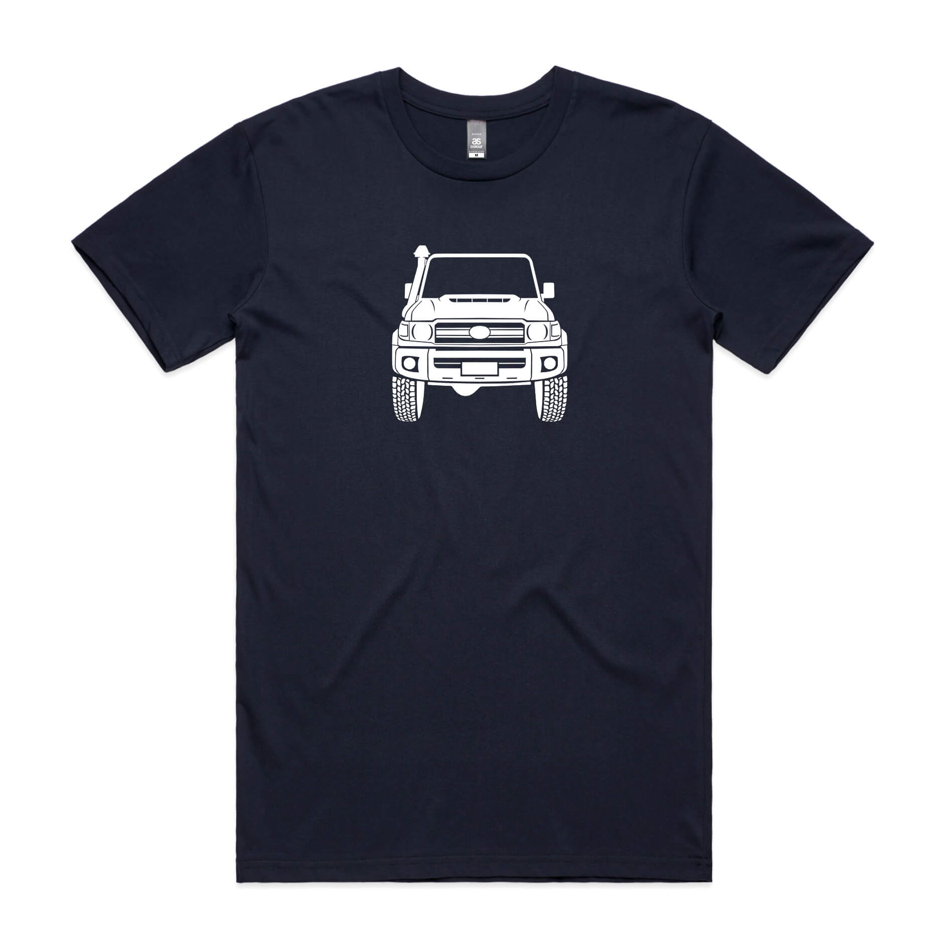 Toyota LandCruiser 70 t-shirt in navy blue