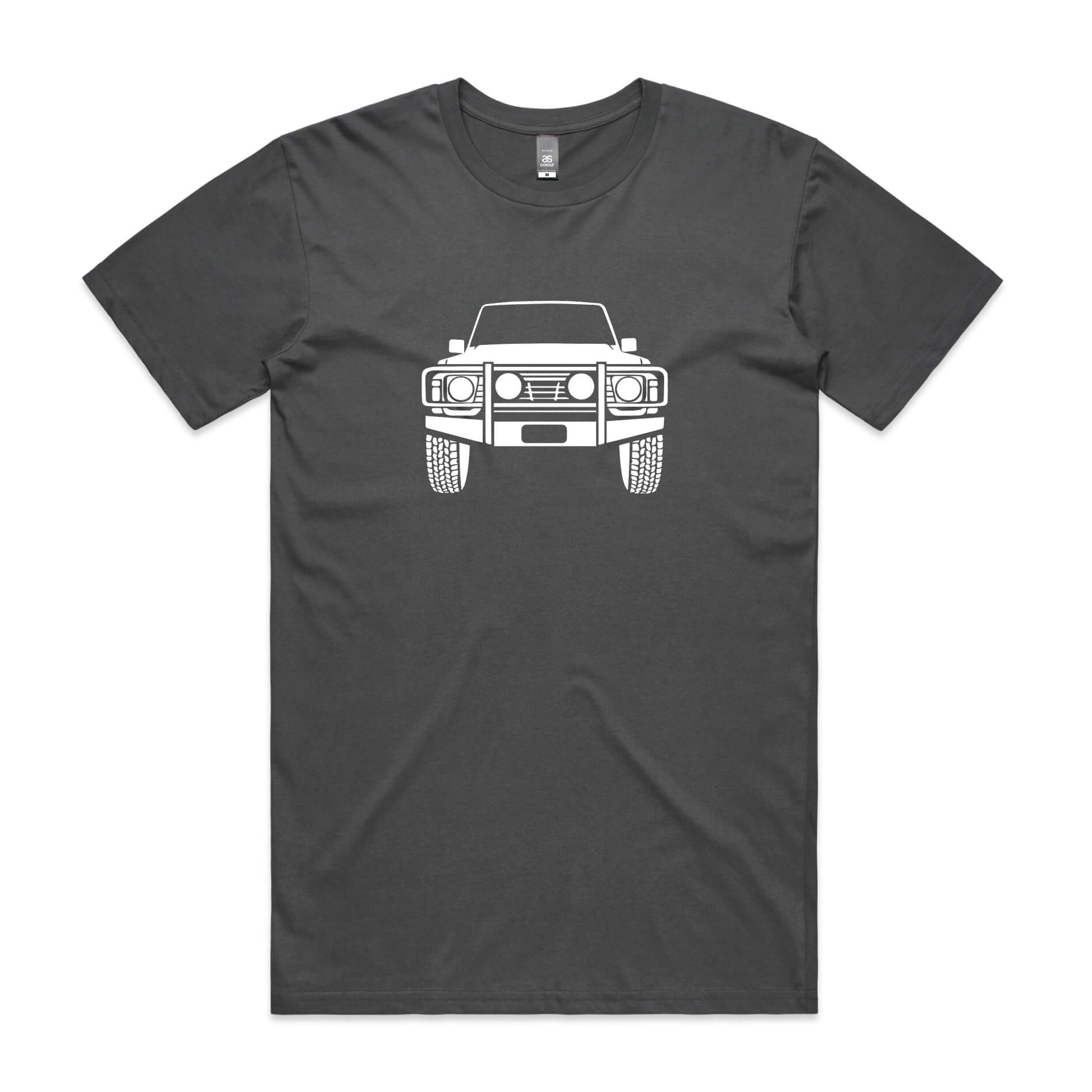 Nissan GQ Patrol t-shirt in charcoal grey