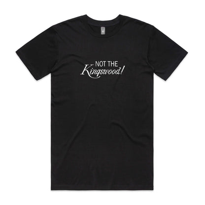 Not the Kingswood t-shirt in black