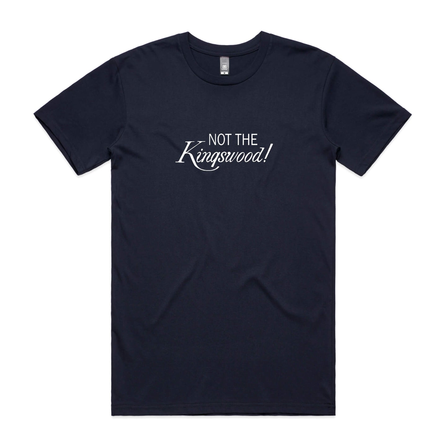 Not the Kingswood t-shirt in navy blue
