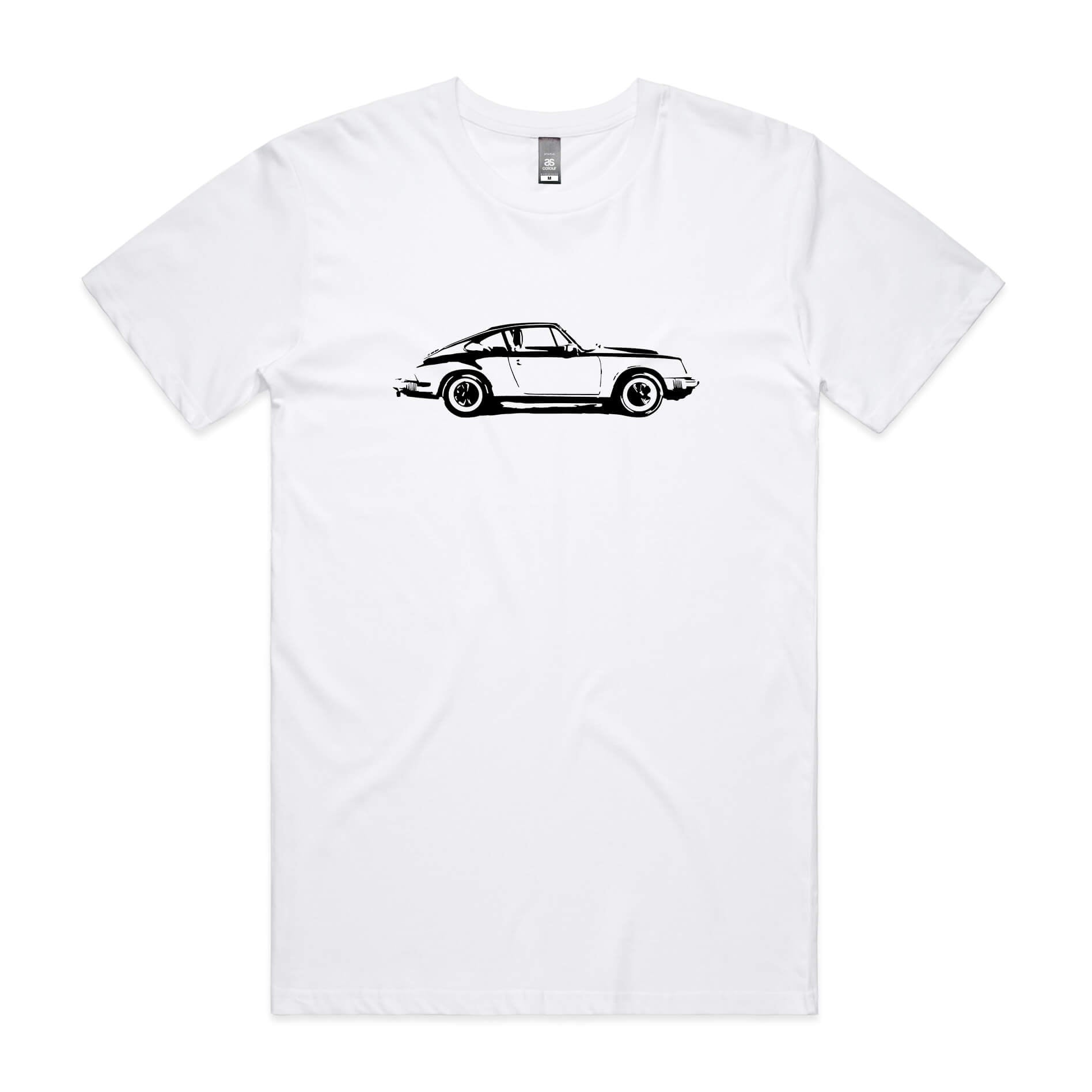 Porsche 911 t-shirt in white