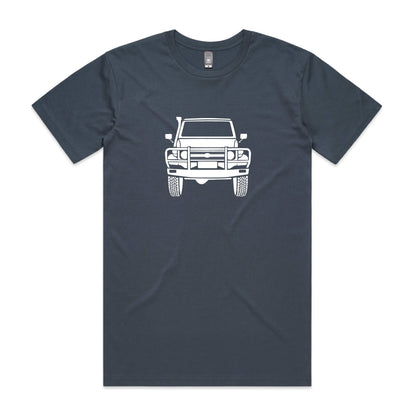 Toyota LandCruiser 70 Series t-shirt in petrol blue