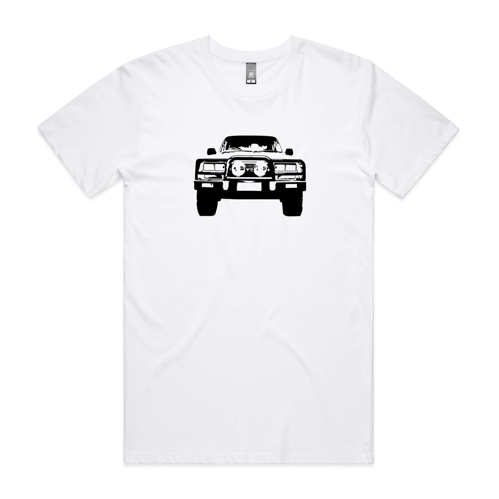 Toyota LandCruiser 80 Series t-shirt in white
