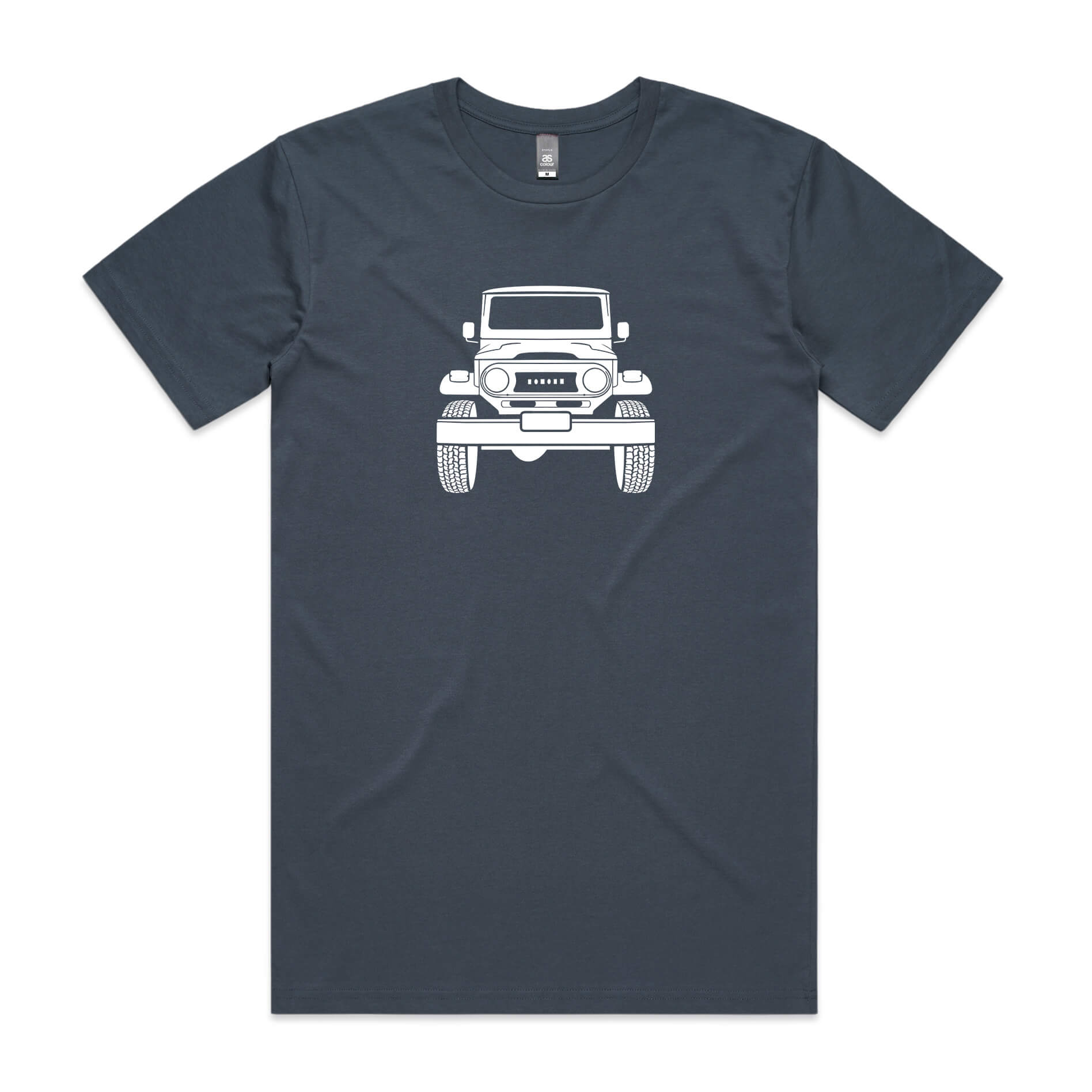 Toyota LandCruiser FJ40 t-shirt in petrol blue