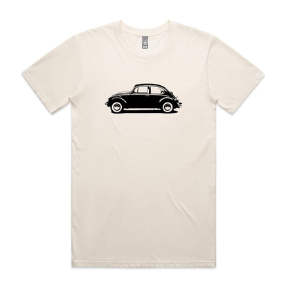VW Beetle t-shirt in beige