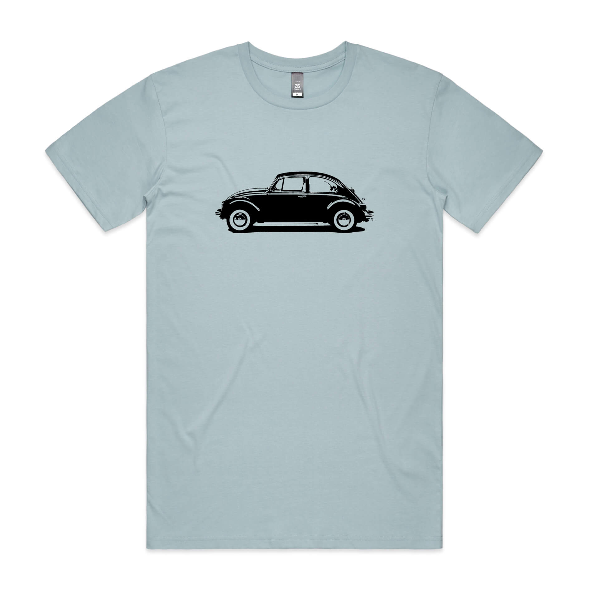 VW Beetle t-shirt in light blue