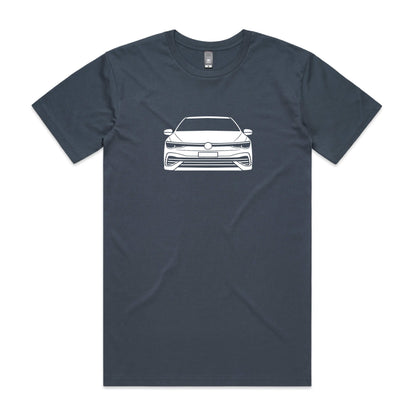 VW Golf R t-shirt in petrol blue